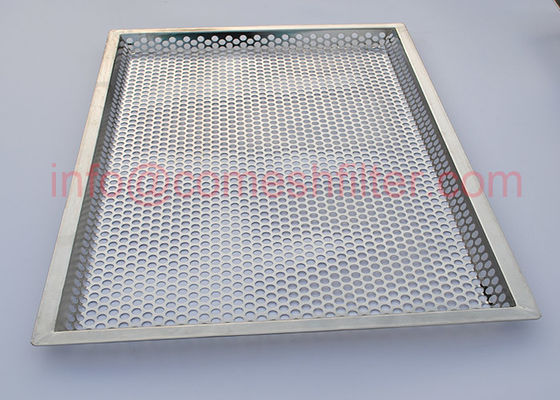 سینی پکیج مستطیل استیل ضدزنگ SGS Fda