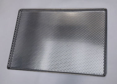 قیمت خوب سینی مش استیل ضد زنگ سوراخ شده 460 * 660 Mm برای گیاهان خشک آنلاین
