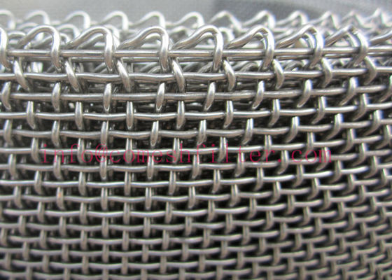 مش سیم فولادی ضد زنگ FDA 304 316 Ss Woven Wire Mesh مقاوم در برابر خوردگی