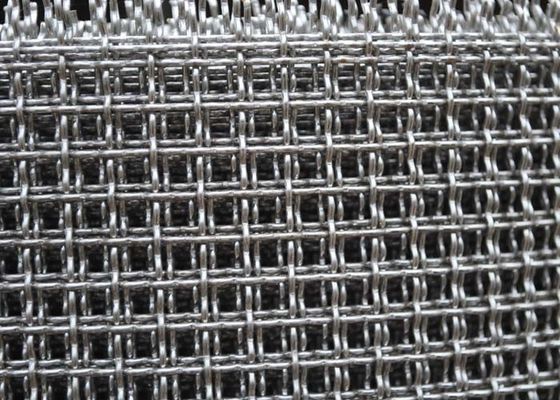 مش سیم از جنس استنلس استیل FDA 304 ، مش سیم سیم Crimped برای خشک کردن BBQ