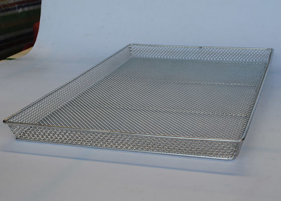 سینی مش مشبک 650mm X 460mm 1mm برای گوشت میوه ای