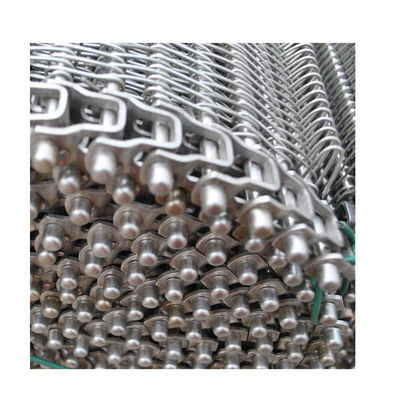 قیمت خوب 100mm-3000mm عرض فلت سیم میش کمربند حامل قفل لبه 1m-100m طول آنلاین
