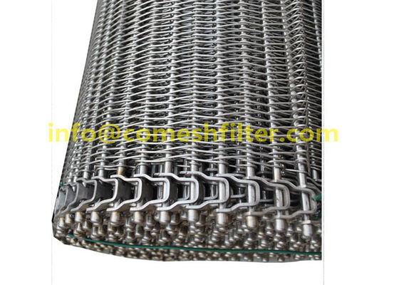 قیمت خوب تسمه نقاله منجمد خنک کننده مارپیچی متوازن بافت متوازن فولاد ضد زنگ 304 316 برای فریزر خشک کن فریزر آنلاین