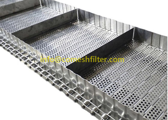 قیمت خوب تسمه نقاله خنک کننده تسمه نقاله خنک کننده ورق مسطح سوراخ دار 314 304 مش سیم سیمی 314 304 آنلاین