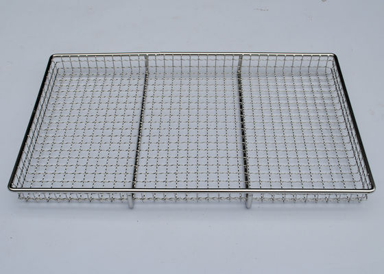 سینی کابل مش سیم فولادی ضد زنگ 1.5 درجه پخت غذا