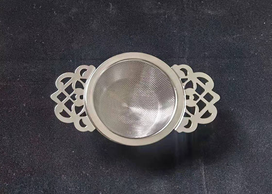 قیمت خوب دسته توری آرم صافی قهوه چای استیل ضد زنگ 304 سفارشی آنلاین