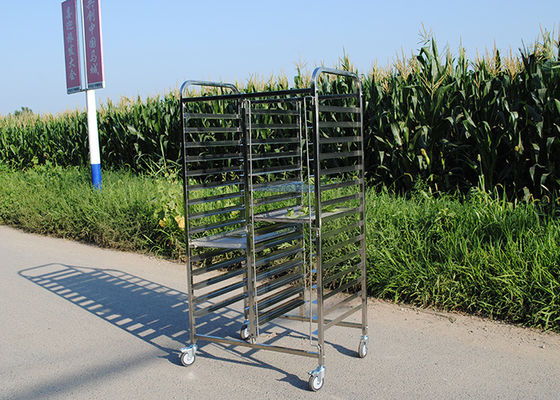 کارخانه گل خشک کننده 20 لایه چرخ دستی قفسه ای از جنس استنلس استیل 1.2 میلی متر